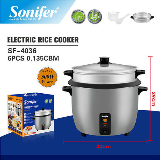 Picture of Sonifer ELECTRIC RICE COOKER 3L+1.5L (500W)