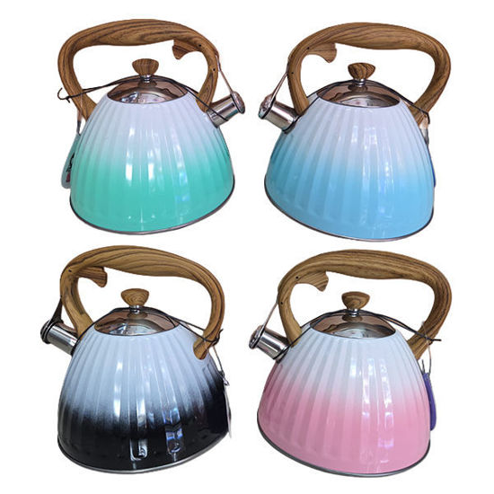 Picture of Whisling kettle (pastel) - 3L