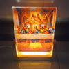Picture of Glass Catholic Frame Light
