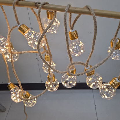 Picture of Festoon Wire Light Bulb (16 Bulbs - 6.5Mts)