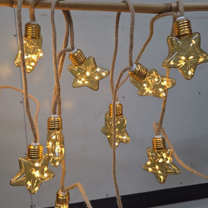 Picture of Festoon Star Lights (16 Bulbs - 7Mts)