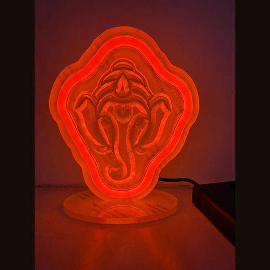 Picture of Ganesh Neon frame light (3-AAA Battery)