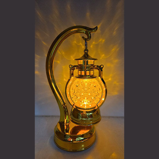 Picture of Hanging gold lantern