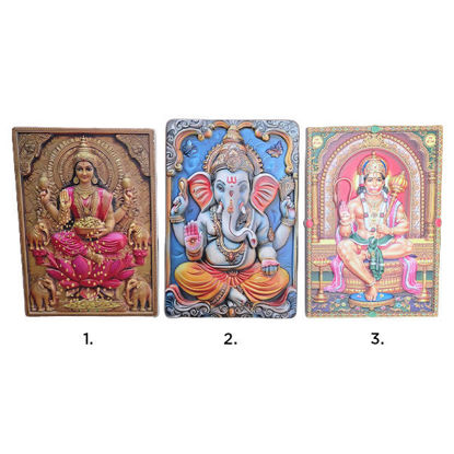 Picture of Hindu God Frame W/Stand (23 x 15cm)