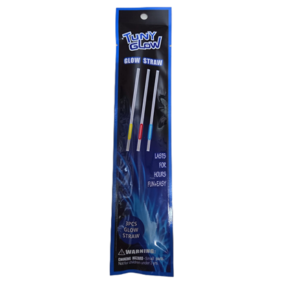 Picture of Neon Glow Straw - 3pcs