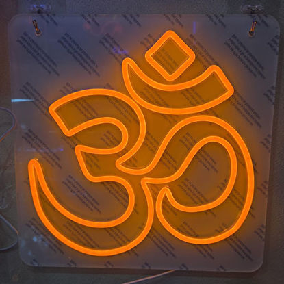 Picture of Aum Neon Frame (30 x 30cm)