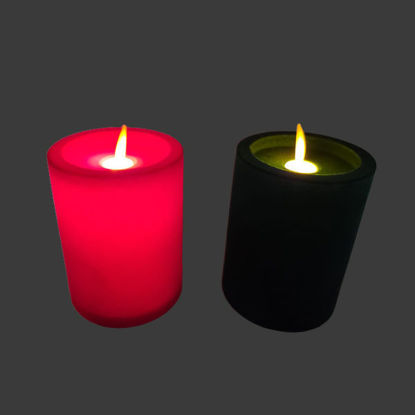 Picture of Velvet Led Candle - 10cm