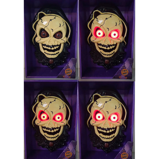 Picture of Halloween spooky skull doorbell