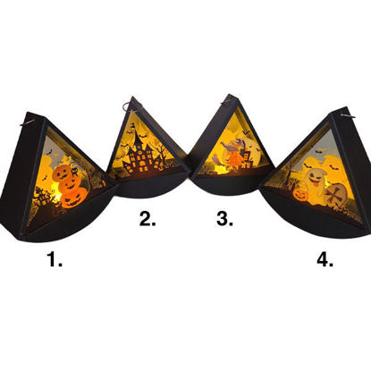 Picture of Halloween triangle light